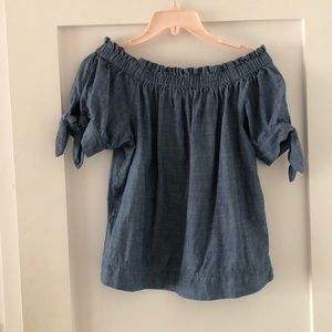 JCrew off the shoulder top